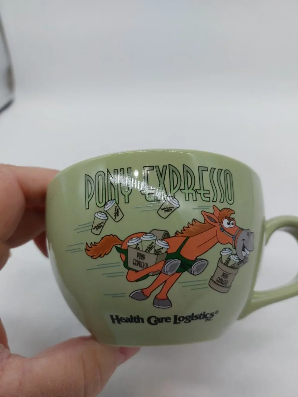 Pony Express Green Tea Cup Pony Chicken 